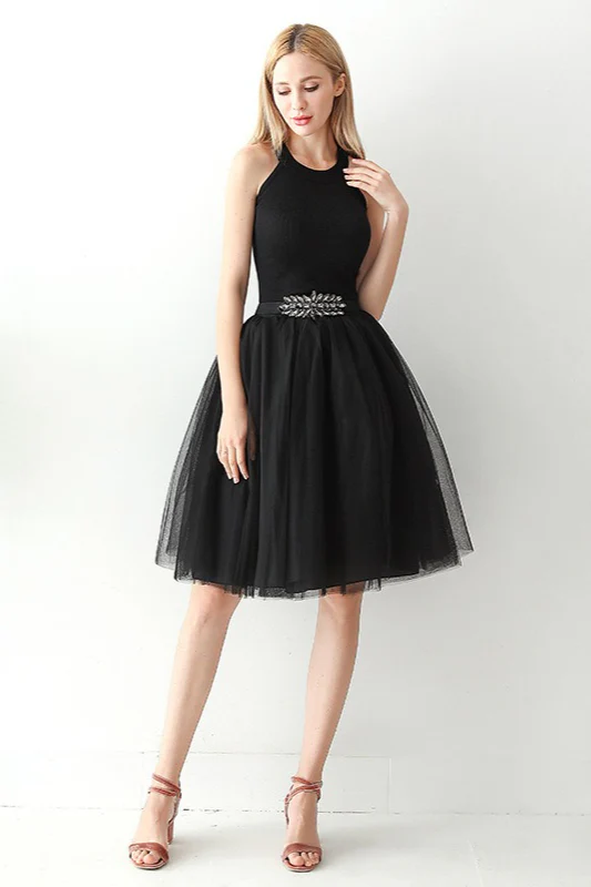 Adult High Waist Tulle Puff Mini Skirt - Image 8
