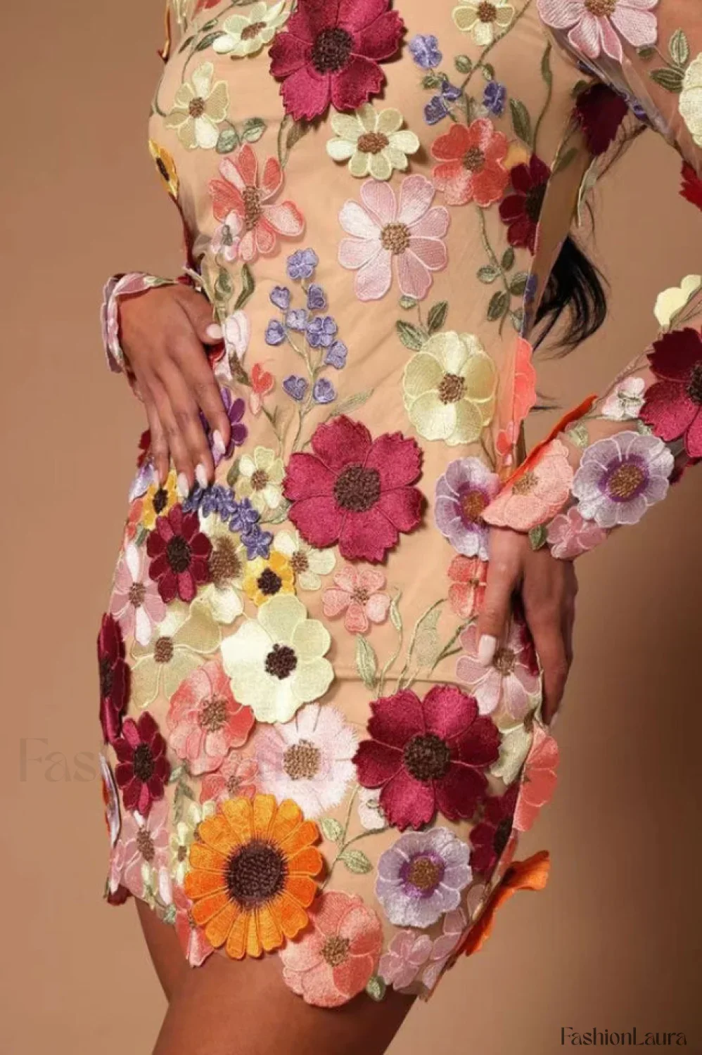 Backless Mini Dress - Image 8