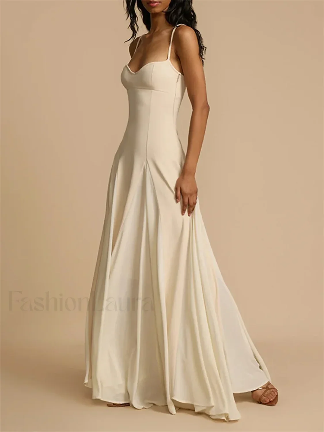 Big Swing Solid Cami Maxi Dress - Image 10