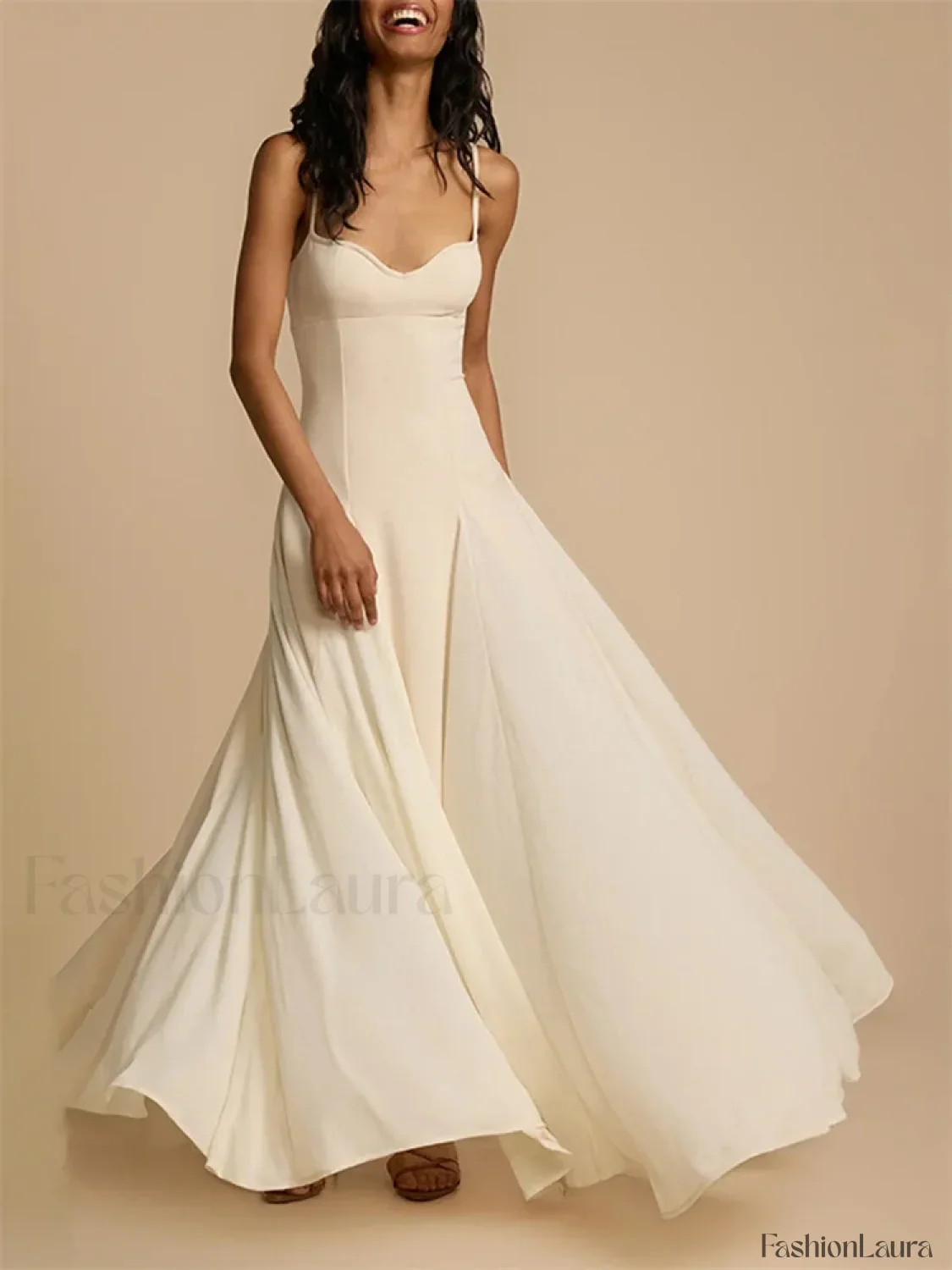 Big Swing Solid Cami Maxi Dress - Image 13