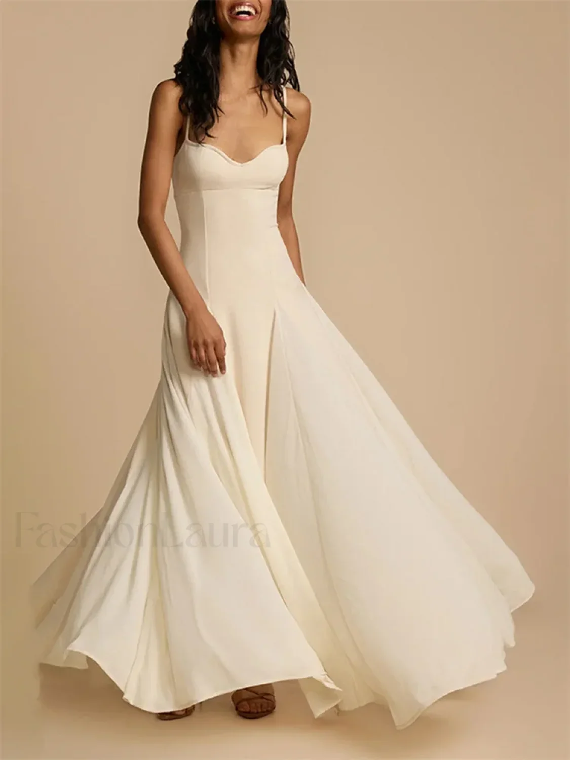 Big Swing Solid Cami Maxi Dress - Image 7