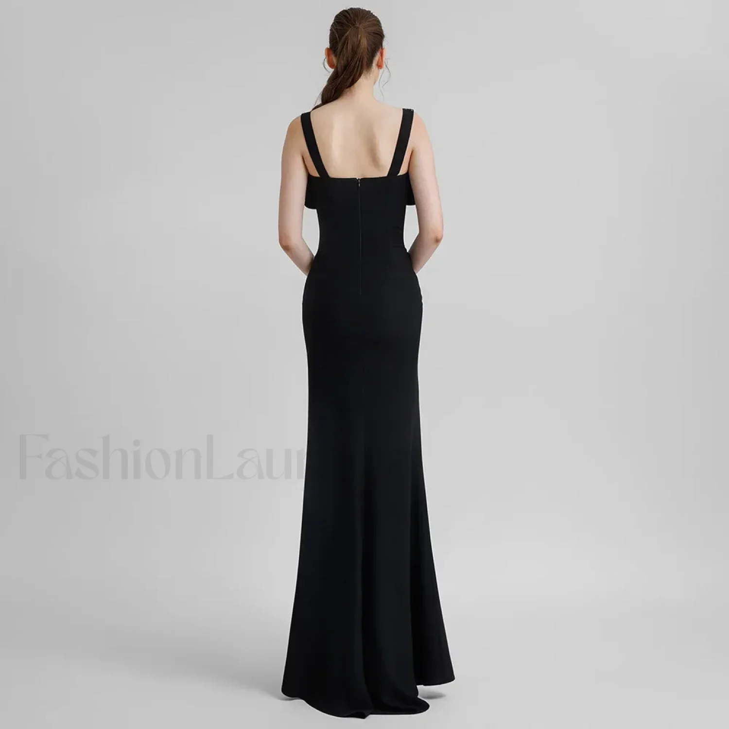 Bow Mesh Spaghetti Maxi Dress - Image 4