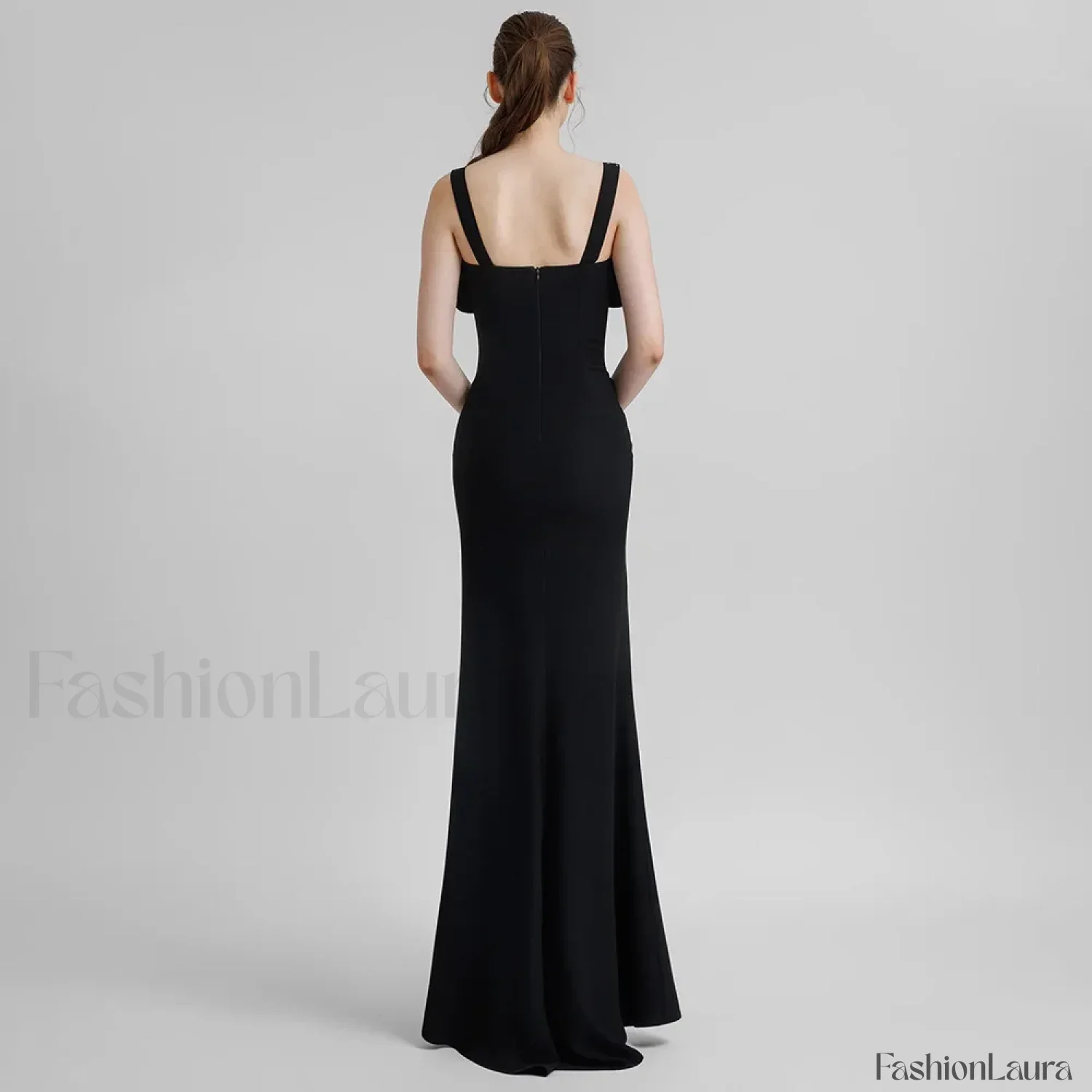 Bow Mesh Spaghetti Maxi Dress - Image 7