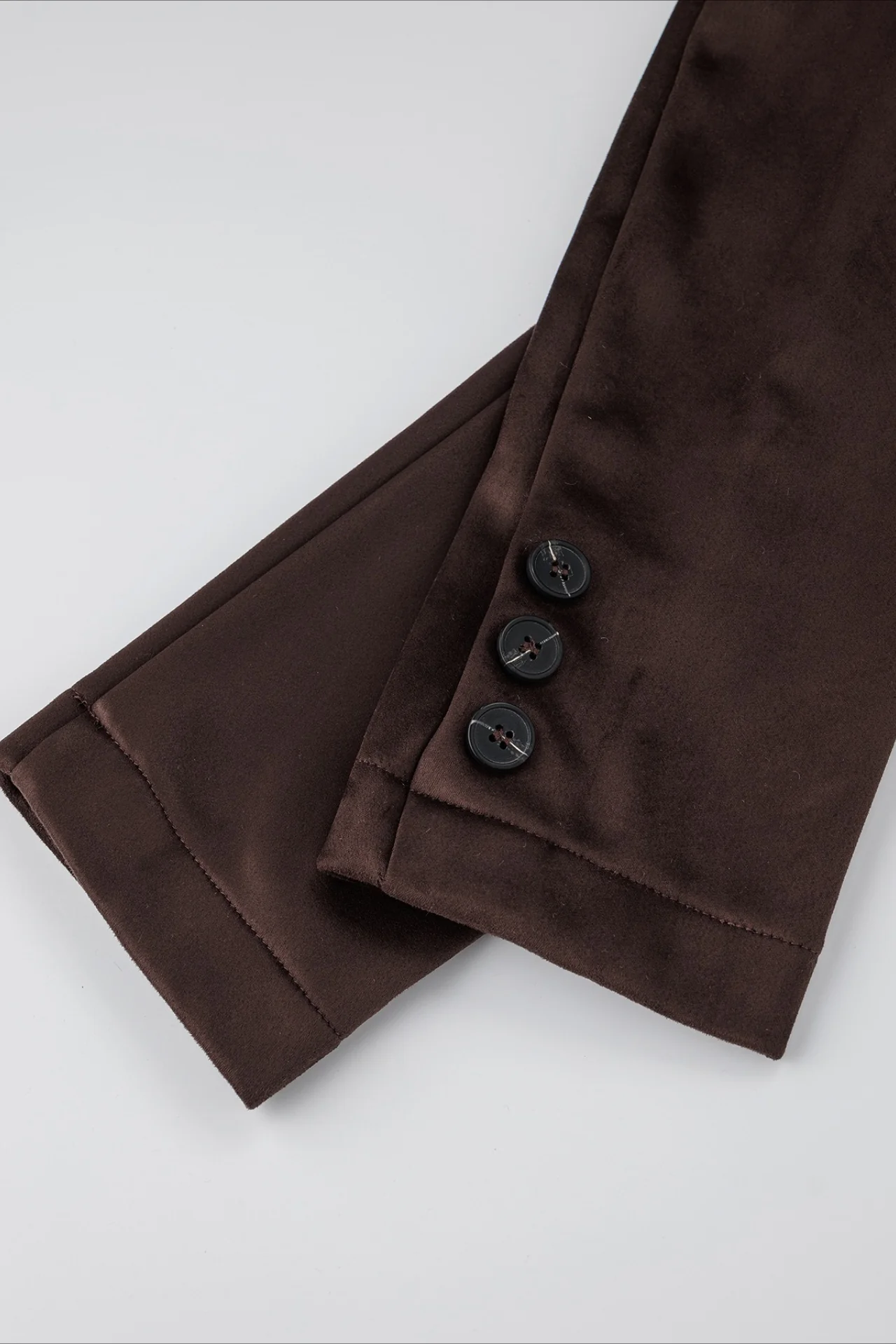 Brown Retro Belted Long Line Overcoat - Image 7