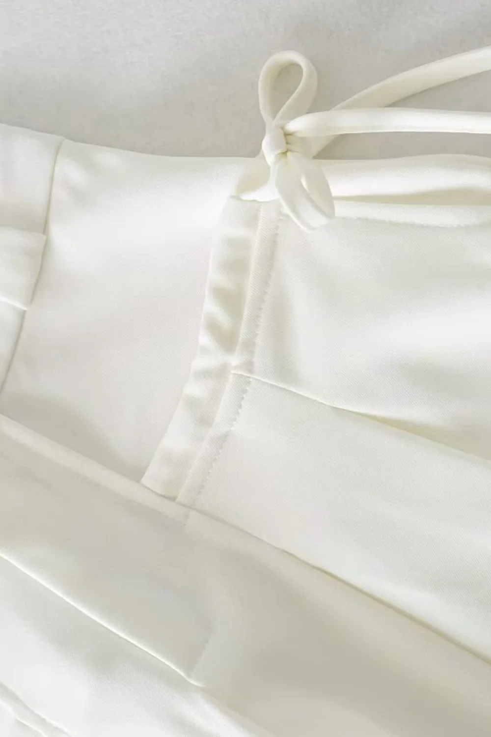 Casual High Waist Fluid Wide Leg Pants - Image 11