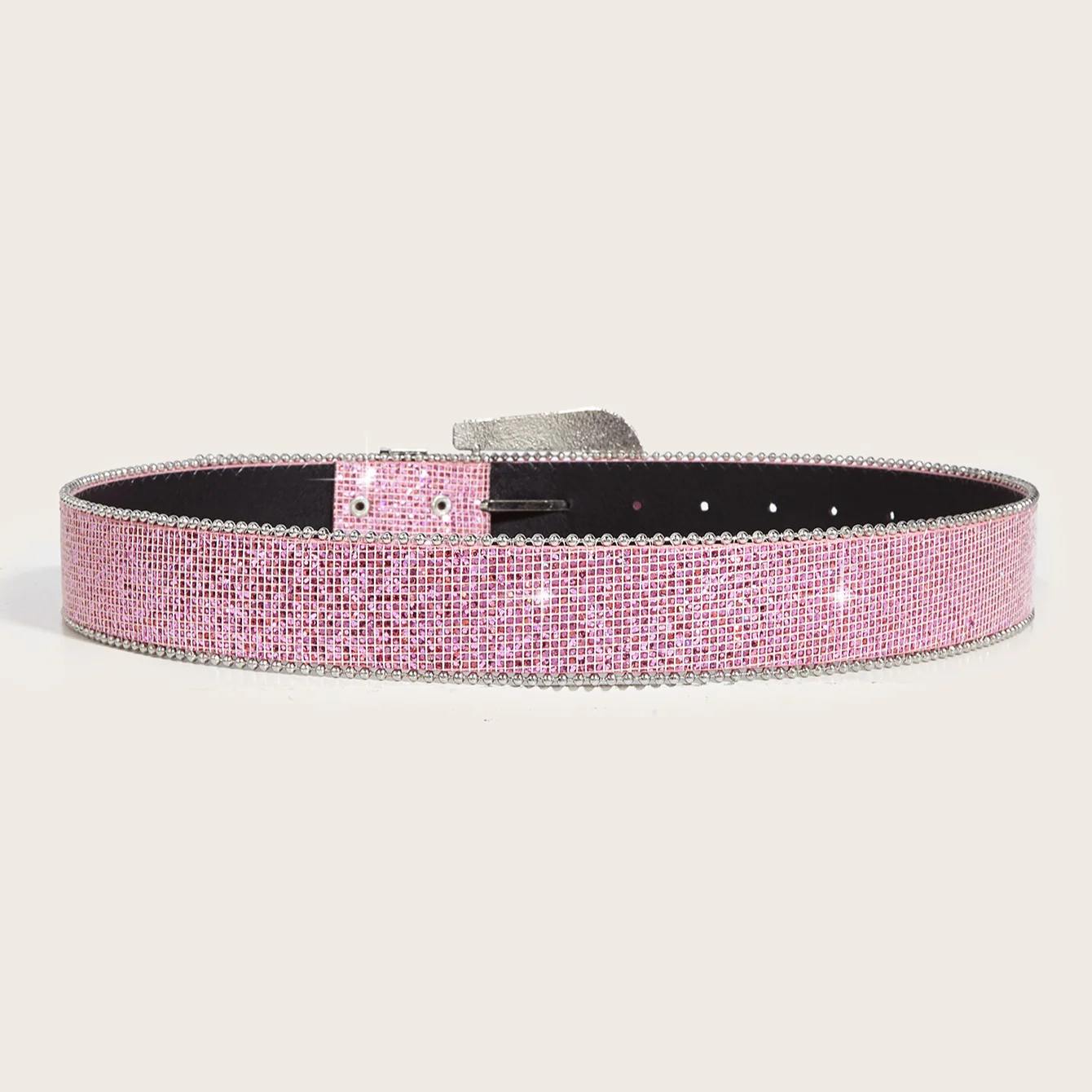 Chic Rhinestone Buckle Y2K Belt - Image 3