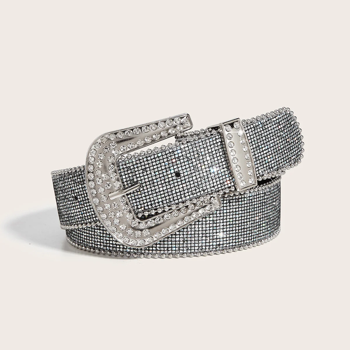 Chic Rhinestone Buckle Y2K Belt - Image 5