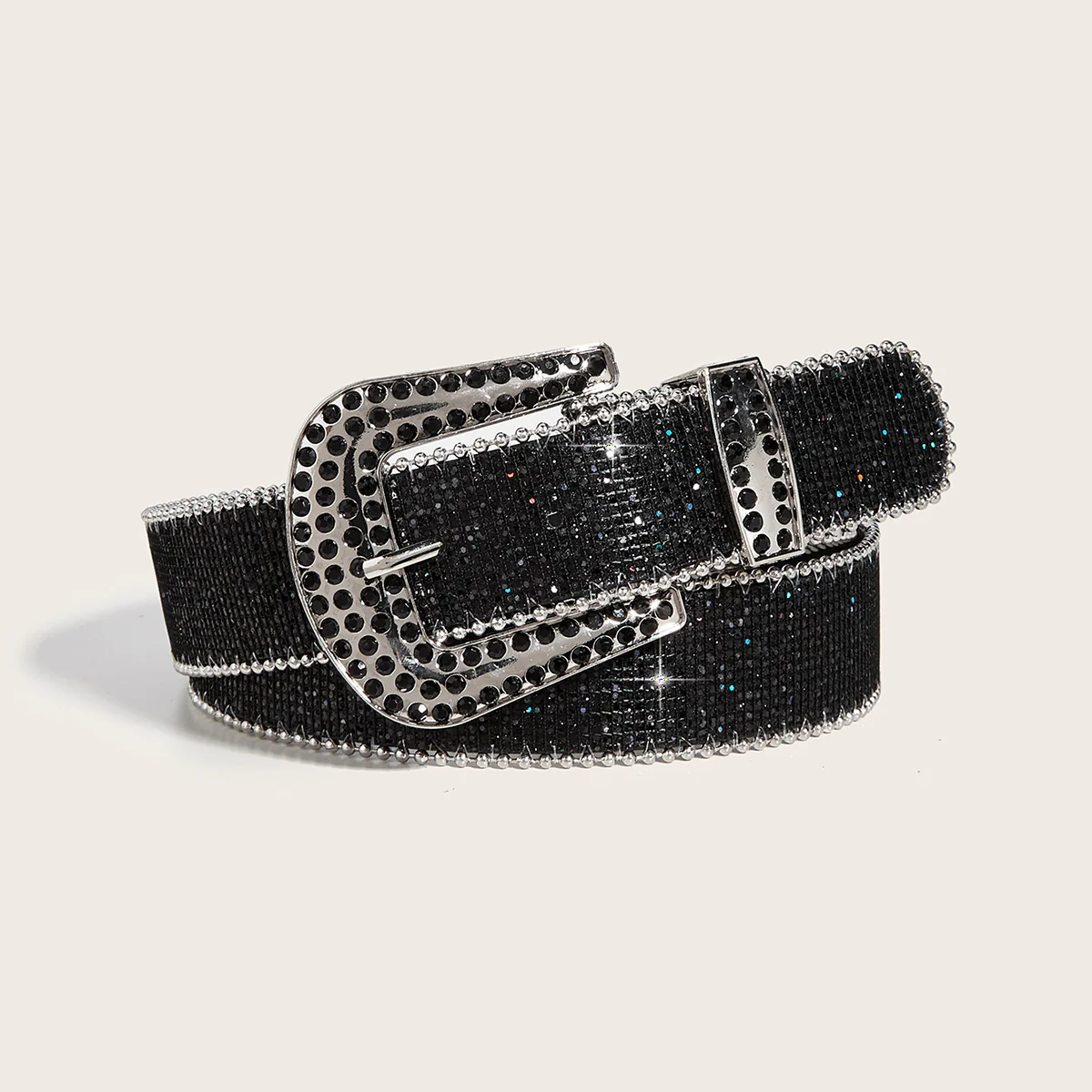 Chic Rhinestone Buckle Y2K Belt - Image 8