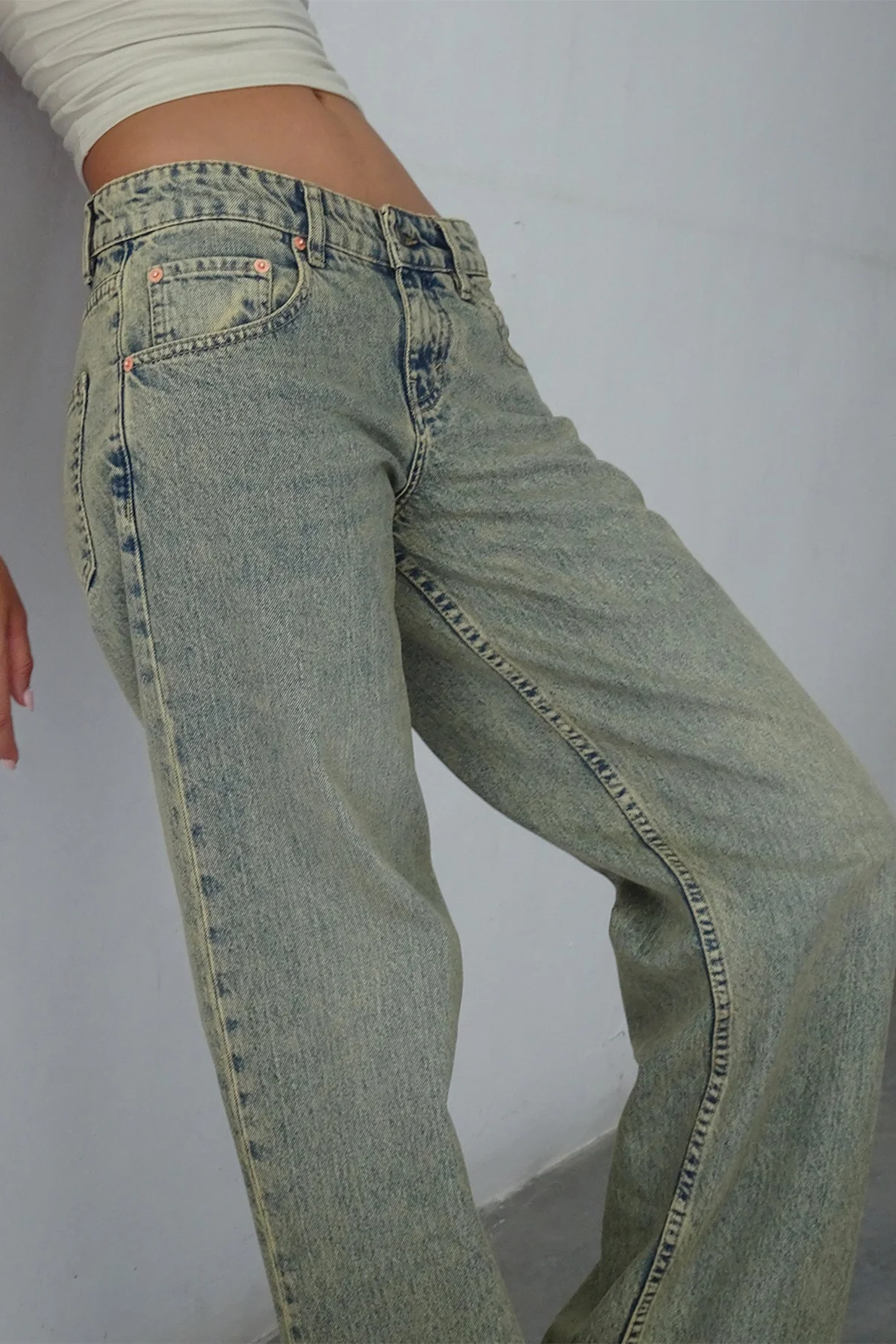 Classic Relaxed Fit Straight Leg Jeans - Image 2