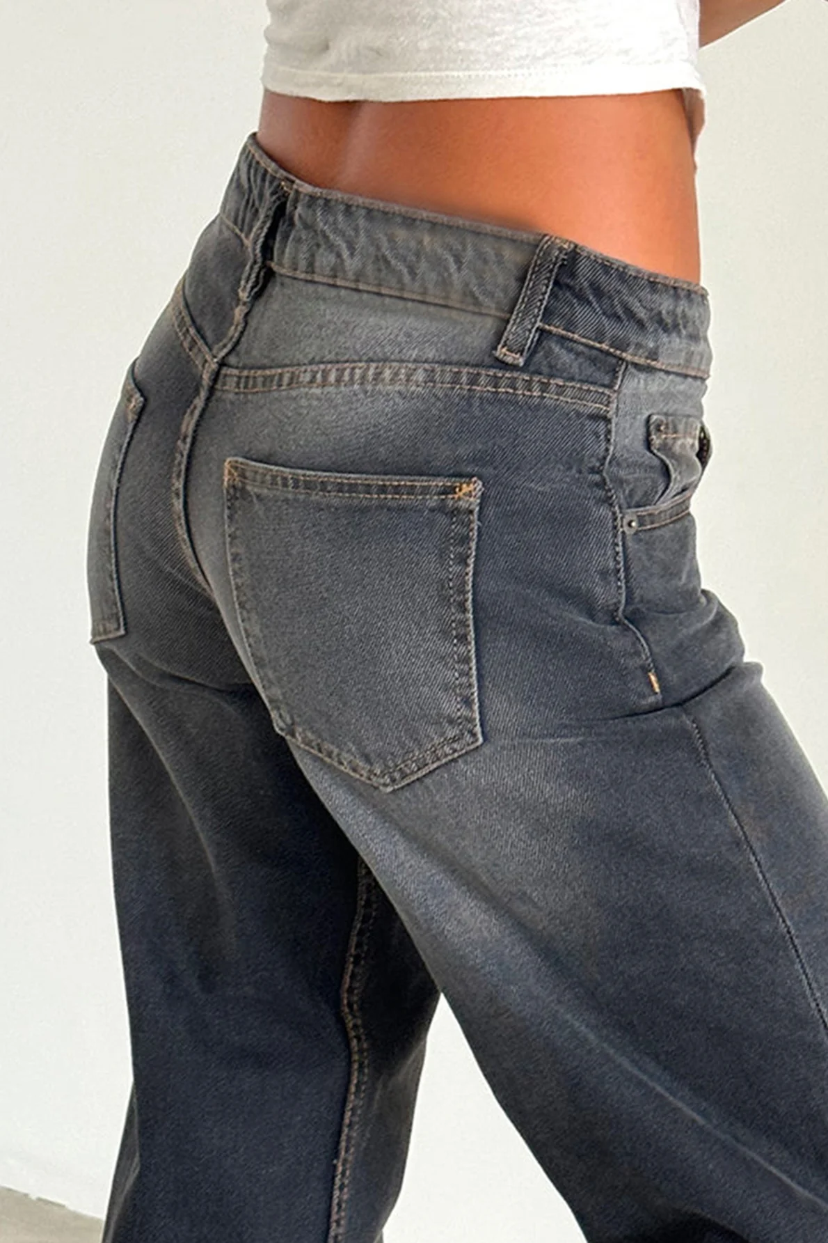 Classic Relaxed Fit Straight Leg Jeans - Image 9