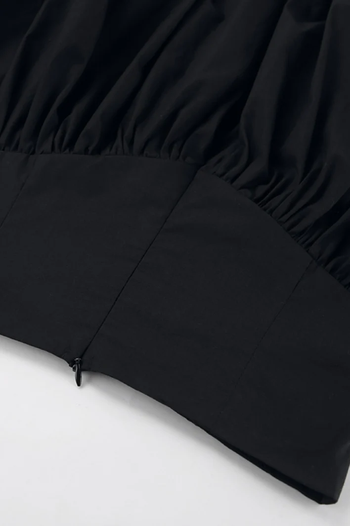 Cotton A-Line High Waist Versatile Mini Skirt - Image 9