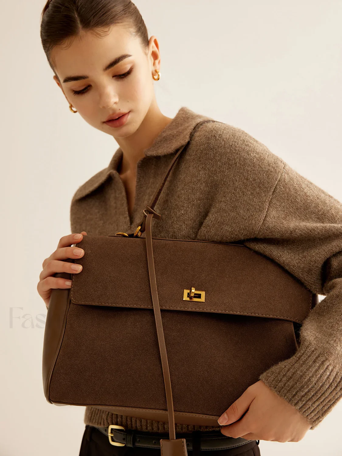 Utility Large Capacity Flap Shoulder Bag - Image 14