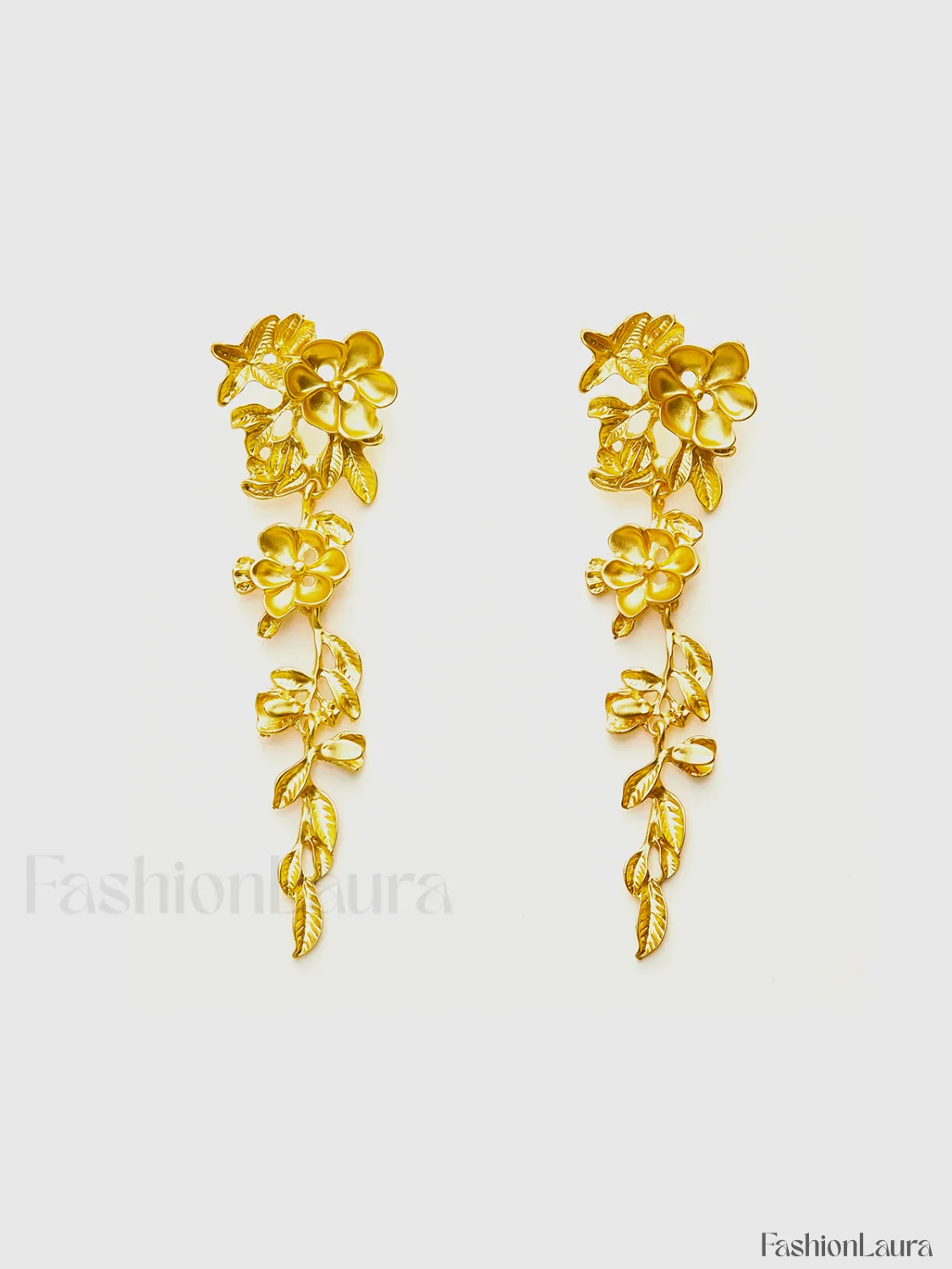 Floral Fringed Earrings - Image 13