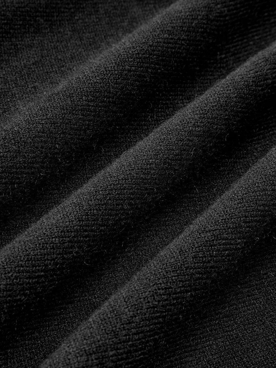 Plain Pleated Sweater Short Dress - Image 11