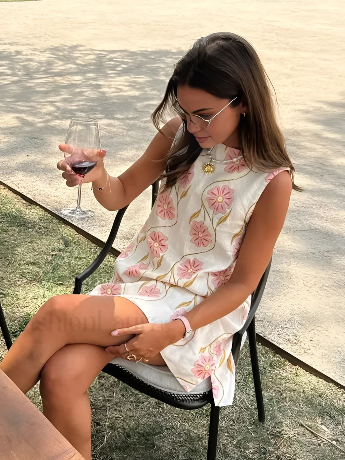 Romantic Print Sleeveless Mini  Dress - Image 16