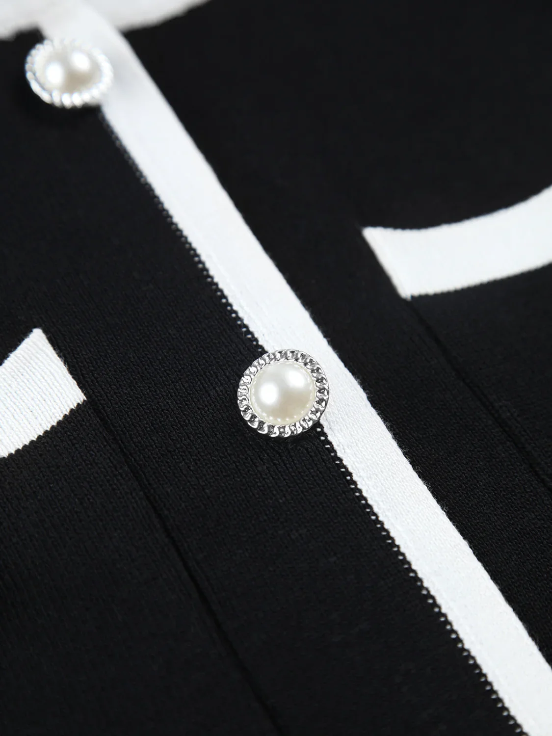 Multi Pocket Button Sleeveless Short Sweater Dress - Image 6
