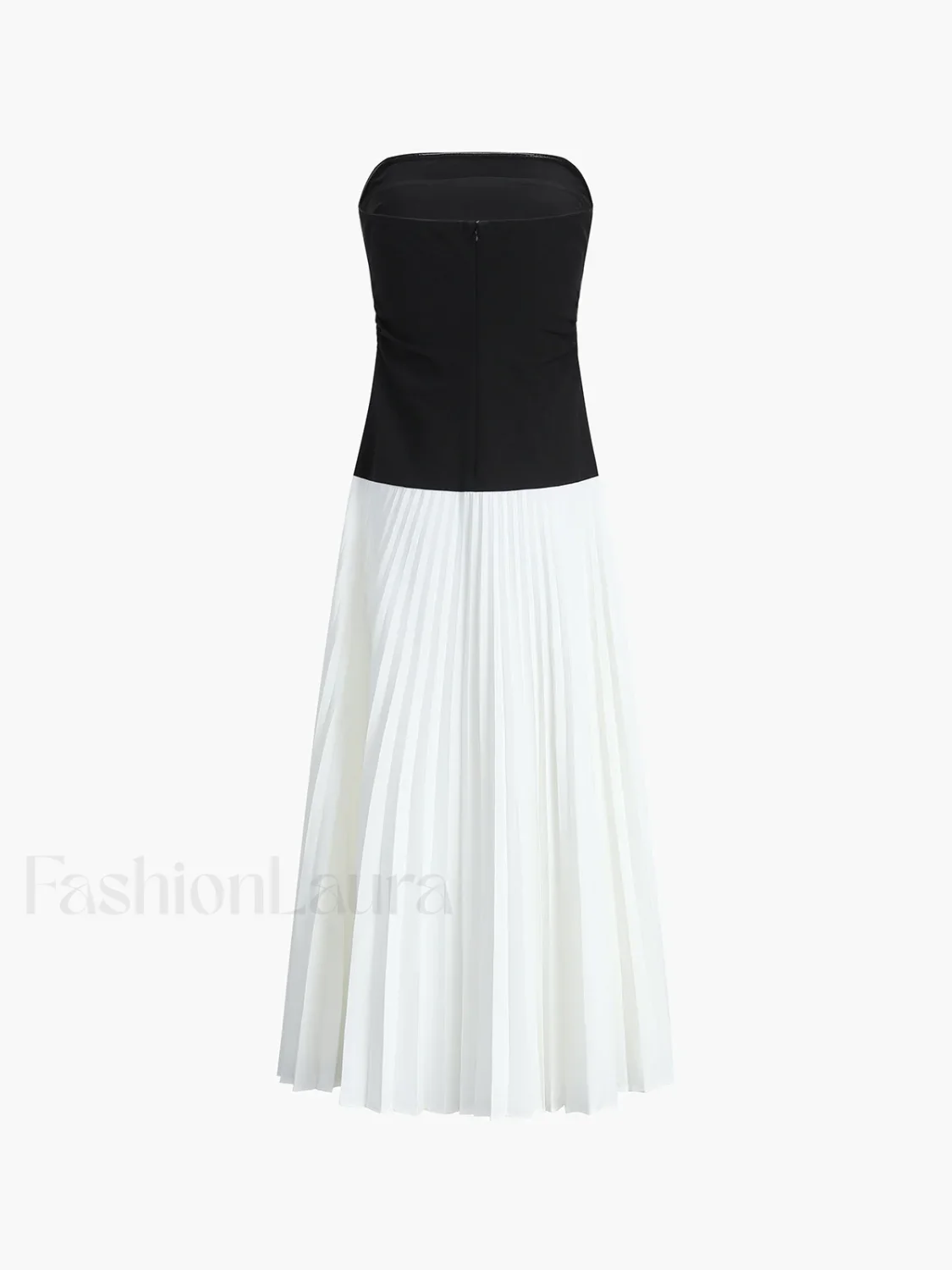 Sleeveless Pleated Long Dress - Image 7