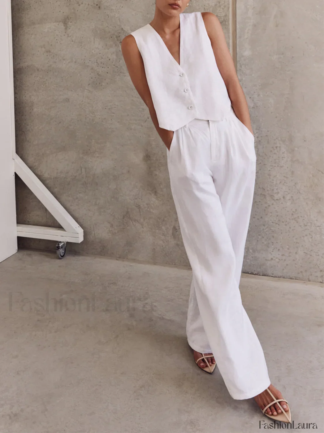 Cotton Casual Pants Set - Image 8