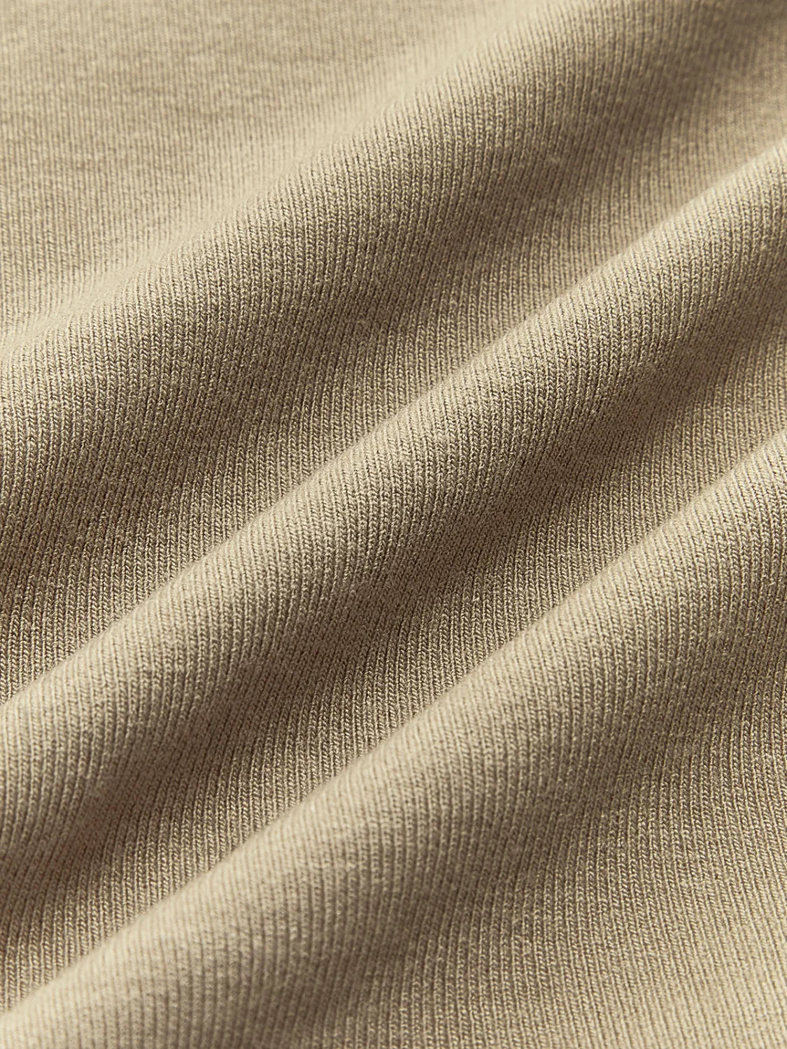 Ribbed Knit Long Sleeve Asymmetric Shirt - Image 8