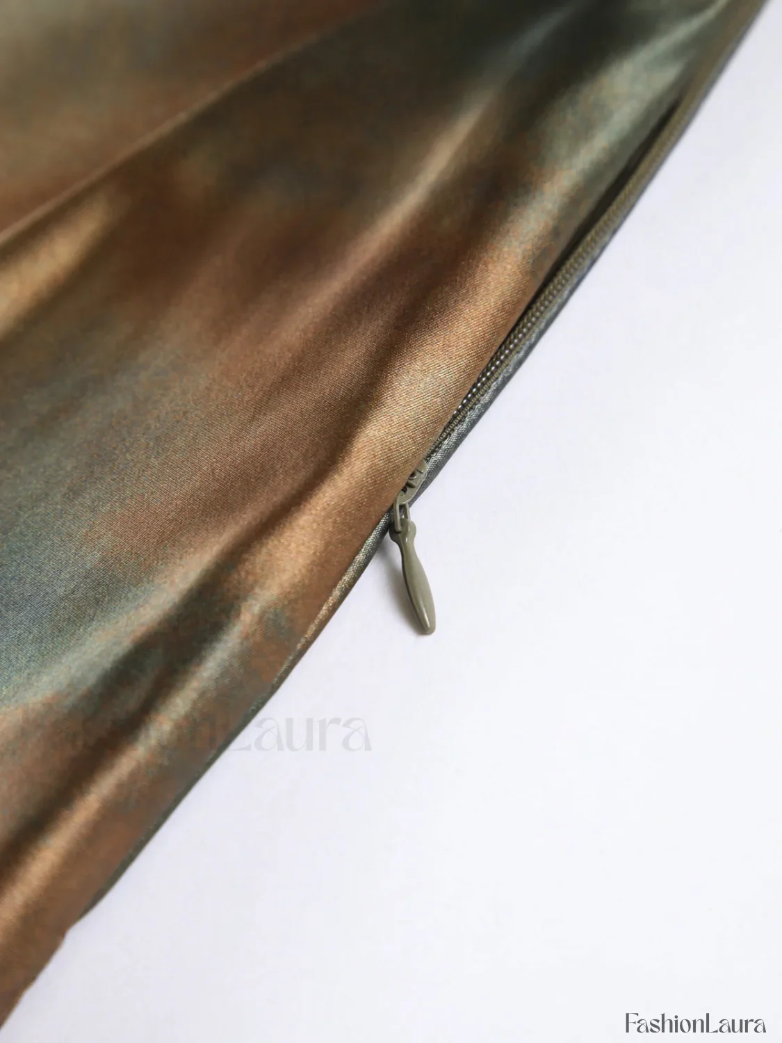 Neptune Satin Open Back Long Dress - Image 14