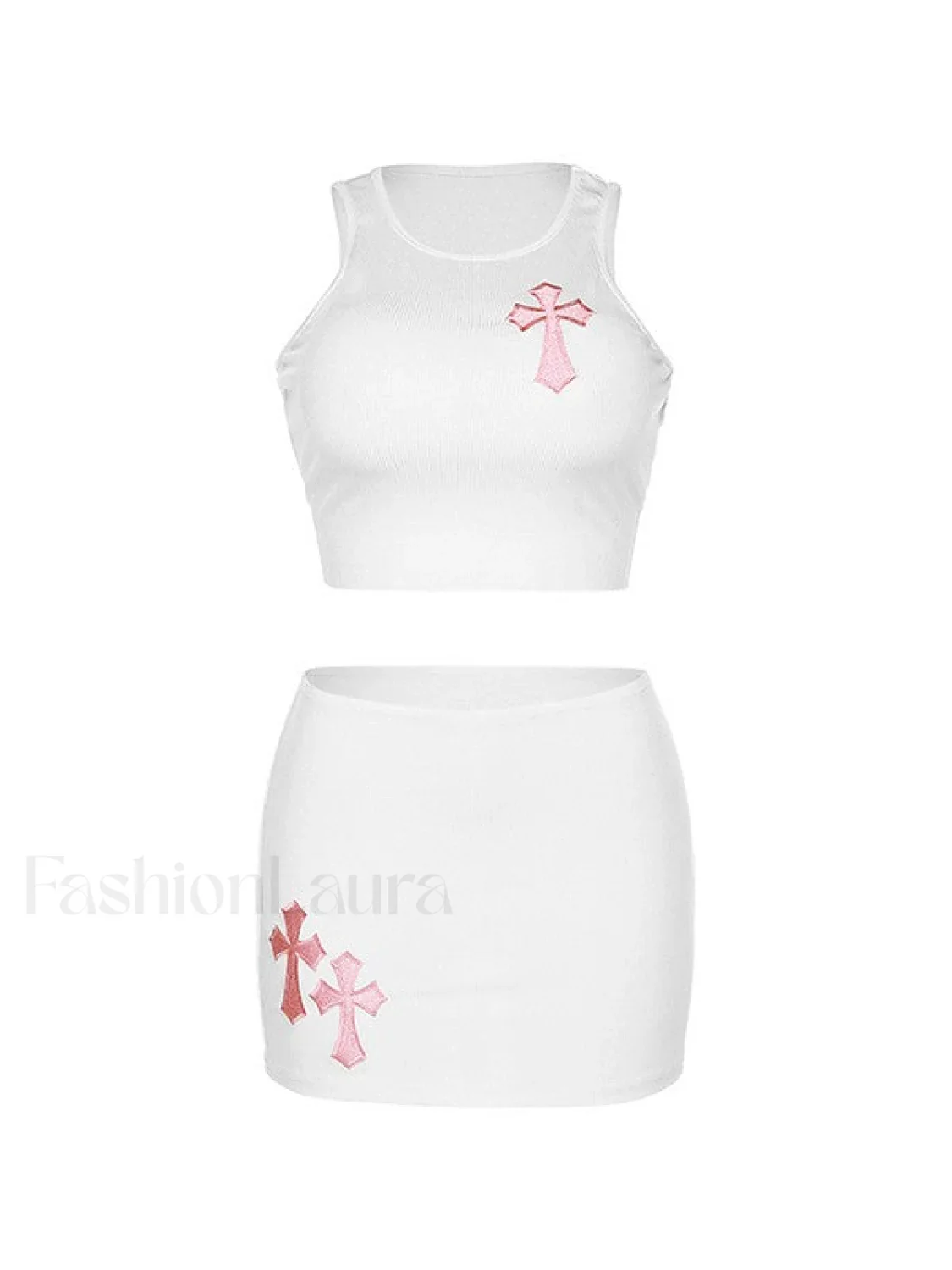 Cross Ribbed Two Piece Set - Image 13