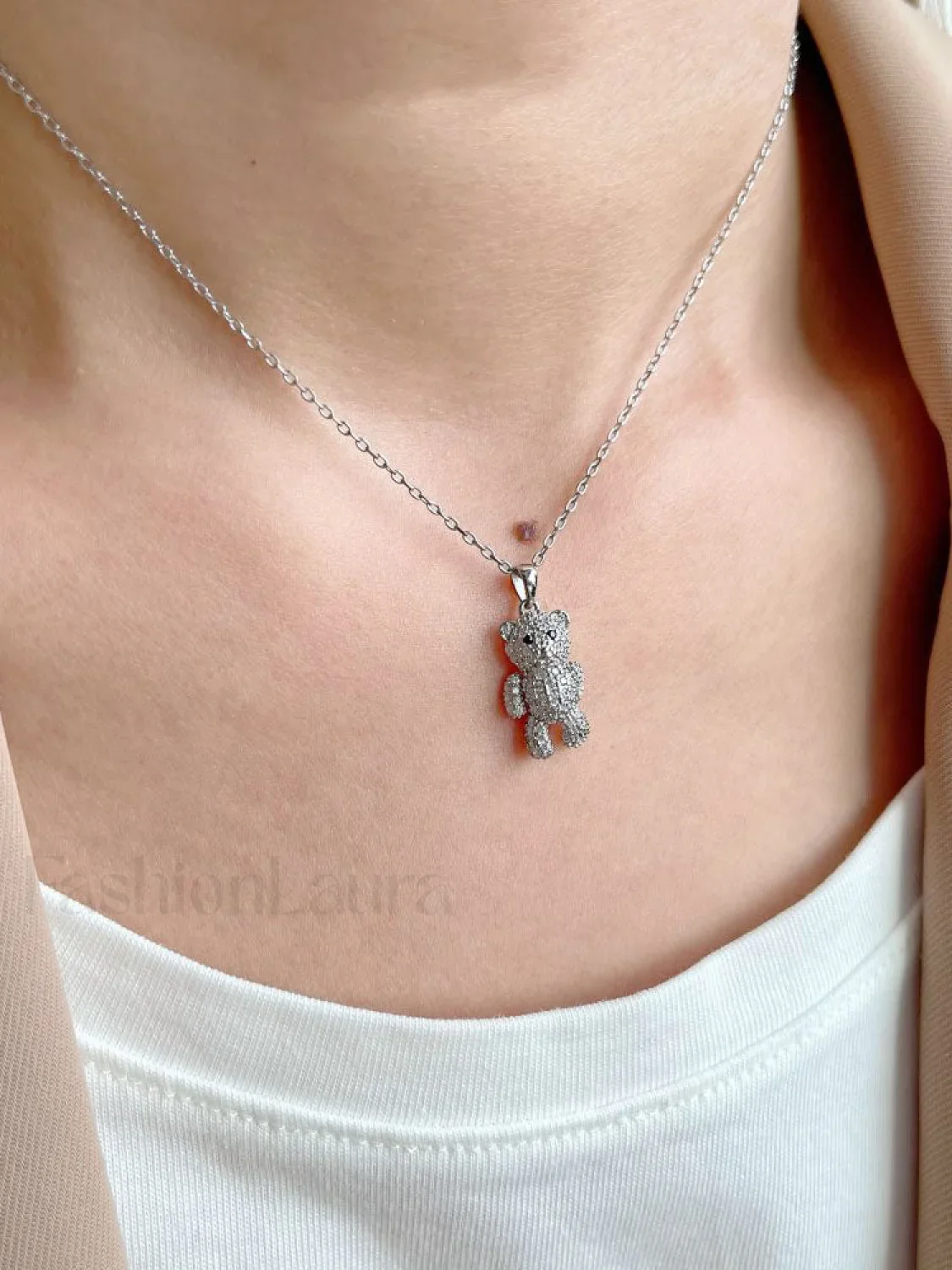 Crystal Bear Necklace - Image 15