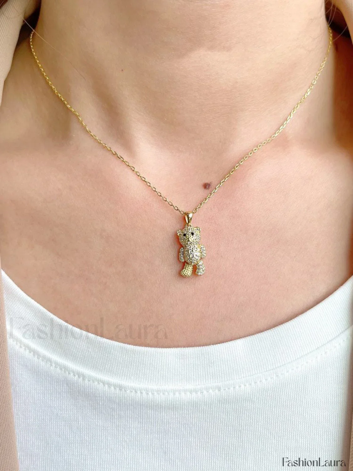Crystal Bear Necklace - Image 19