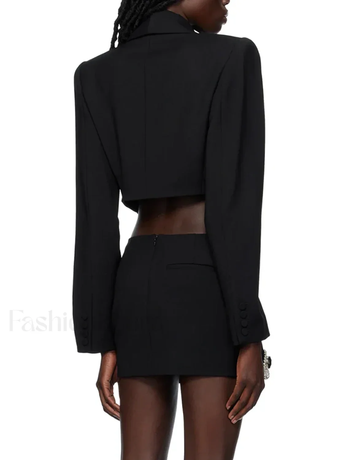 Diamond Folds Vintage Skirt - Image 8