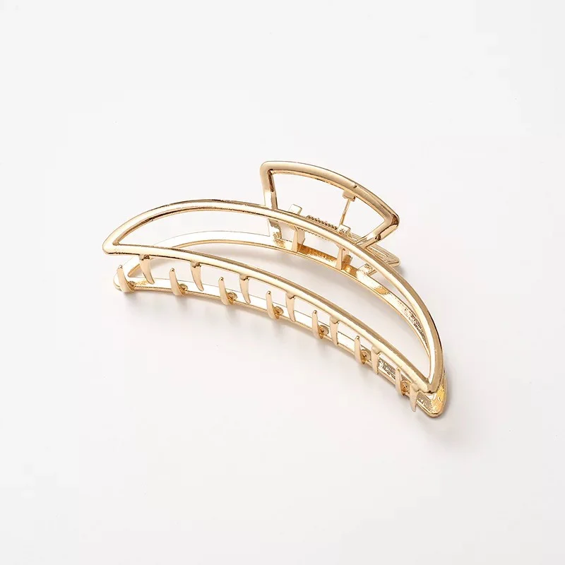 Elegant Minimalist Metal Hair Claw - Image 7