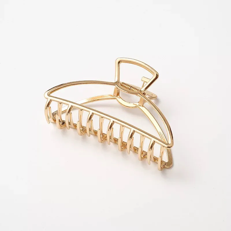 Elegant Minimalist Metal Hair Claw - Image 8