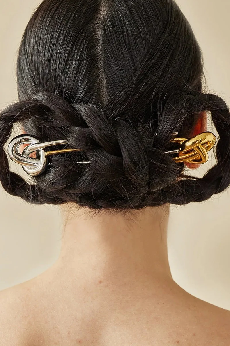 Elegant Polished Stainless Steel Hairpin - Image 5