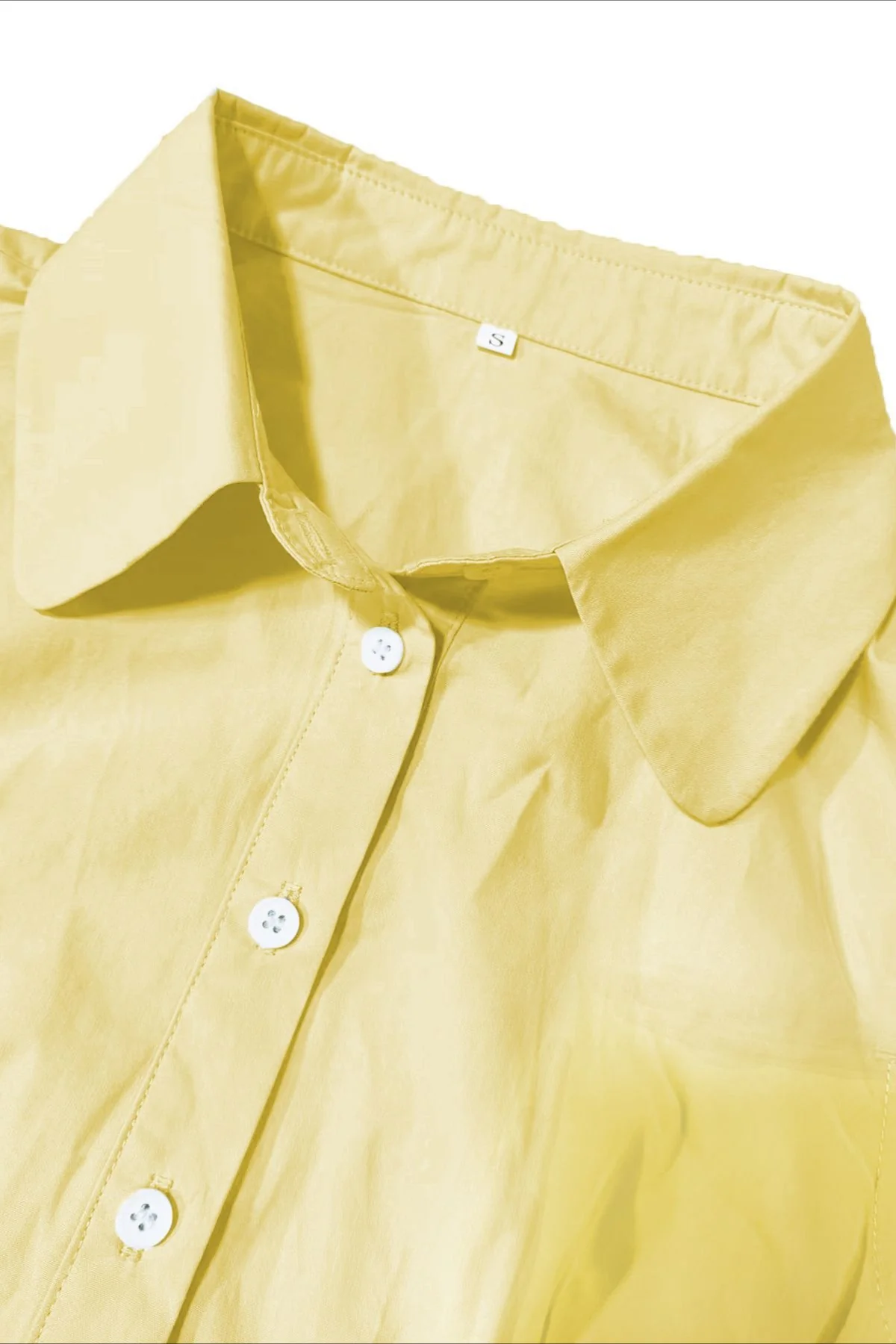 Elegant Slim Short Sleeve Blouse - Image 4