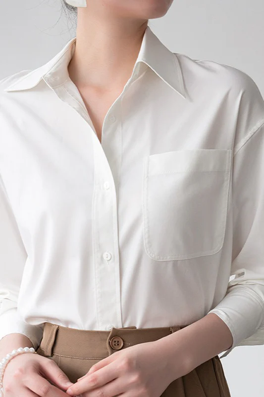 Essential Fluid Relaxed Blouse - Image 3