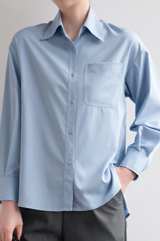 Essential Fluid Relaxed Blouse - Image 5