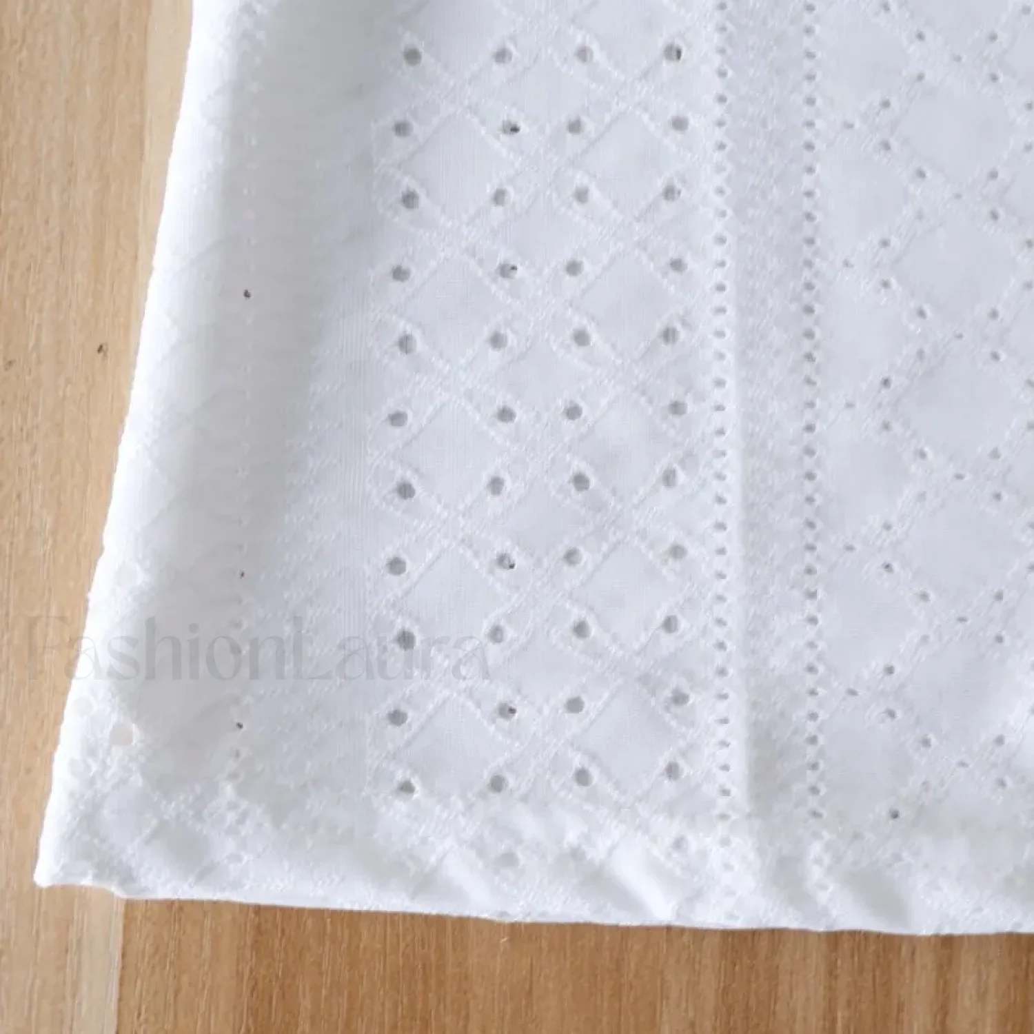 Summer Fashion Lace Buttoned Casual Plain Blouse - Image 8