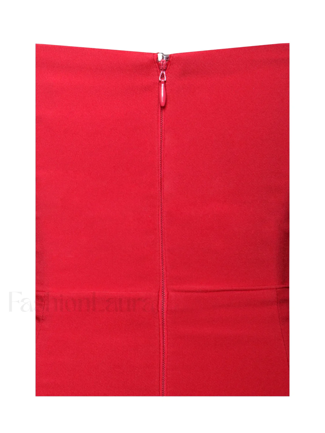 Xoana Red Crystal Charming Embellished High Slit Gown - Image 18