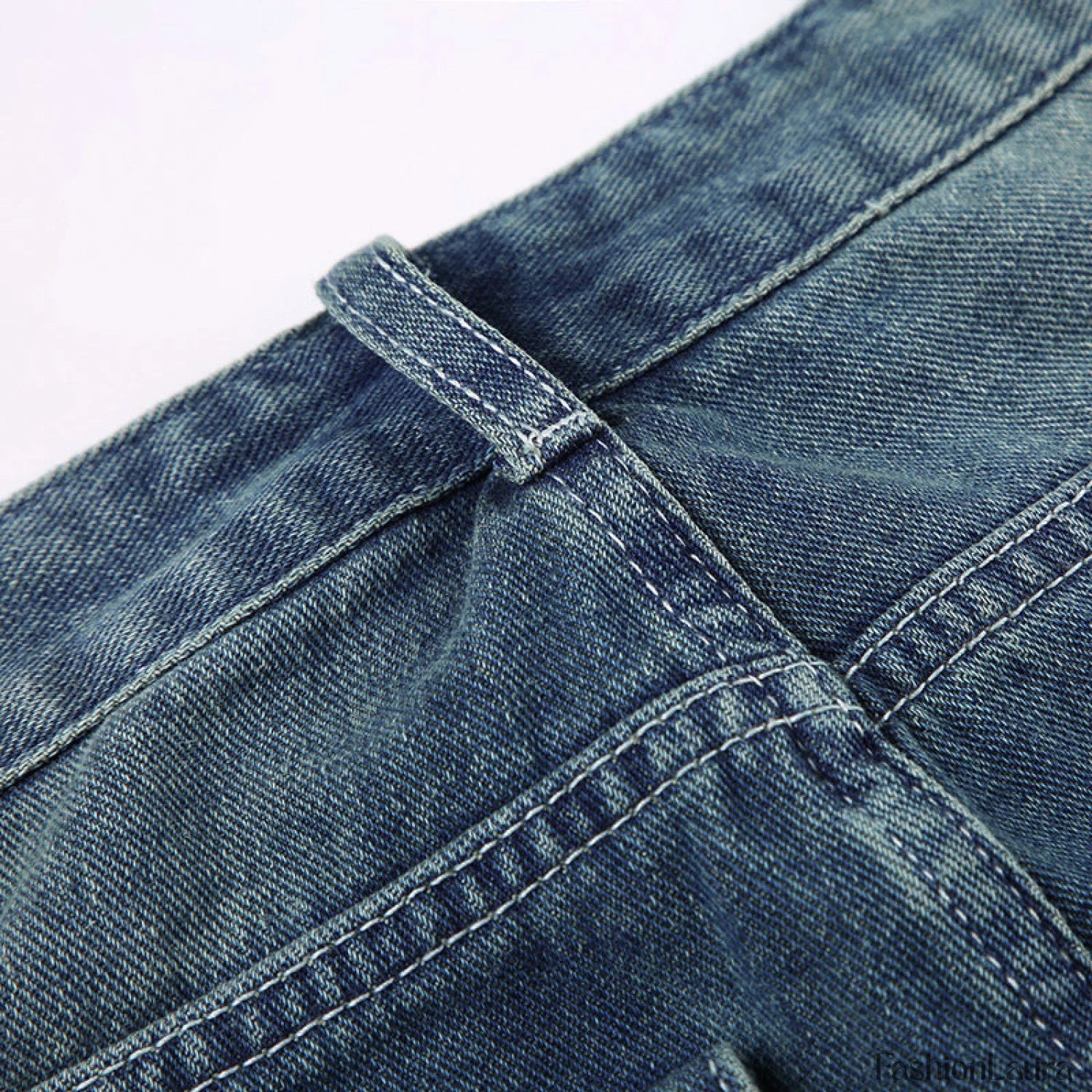 Vintage Blue Graceful Wash Boyfriend Jeans - Image 23