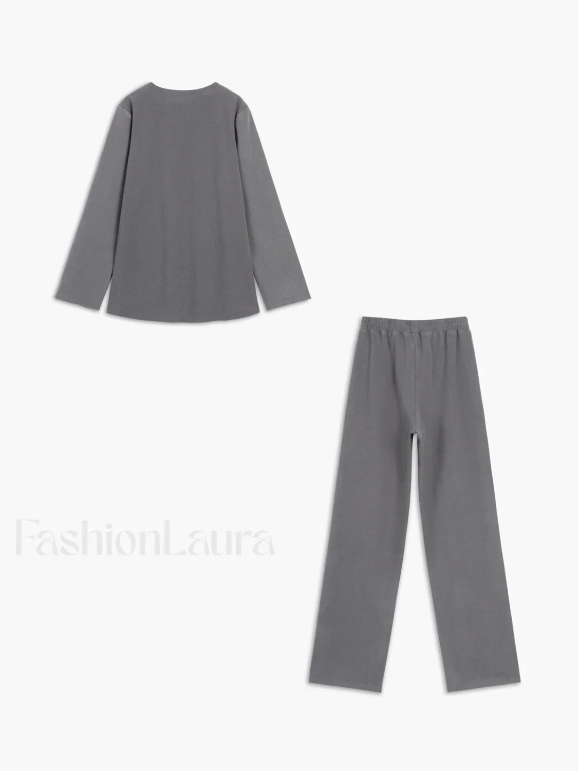 Let's Get Cozy Trendy Two Piece Pants Set - Image 4