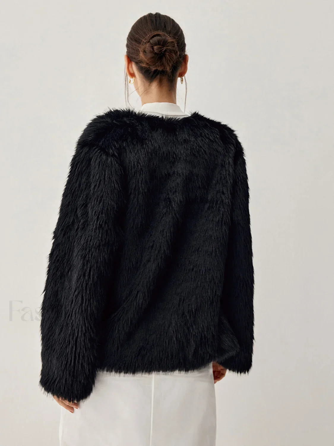 Leisure Faux Graceful Fur Jacket - Image 7