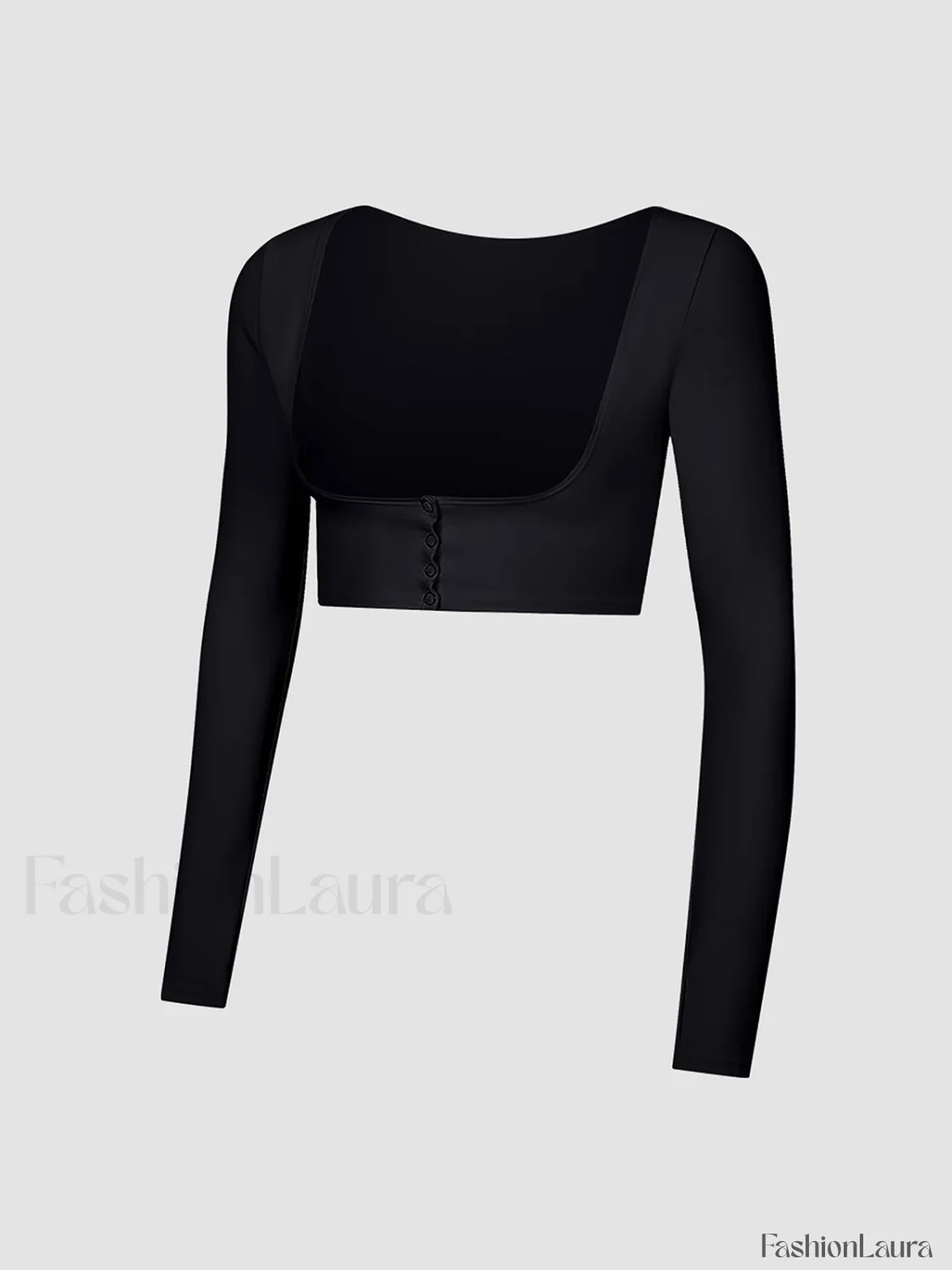 Front Charming Button Bolero - Image 11