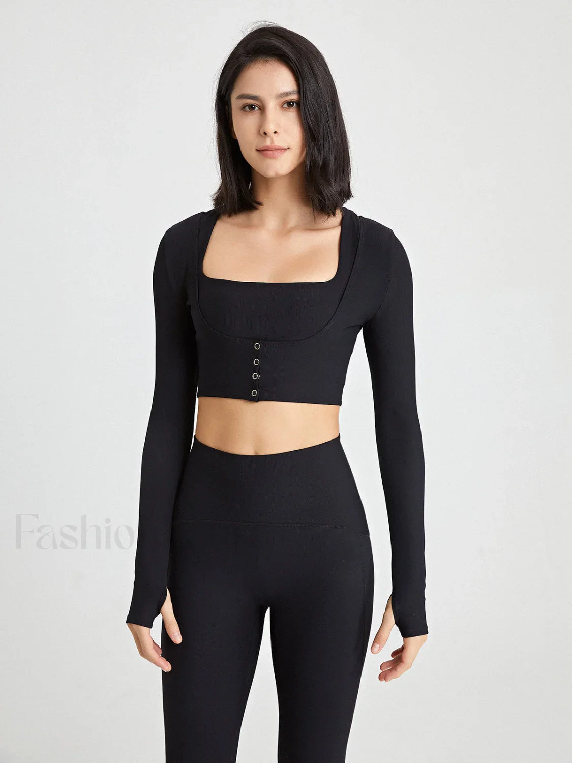 Front Charming Button Bolero - Image 8