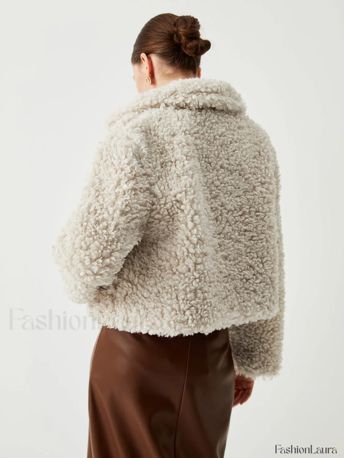 Patchwork Charming Fleece Jackets - Image 13