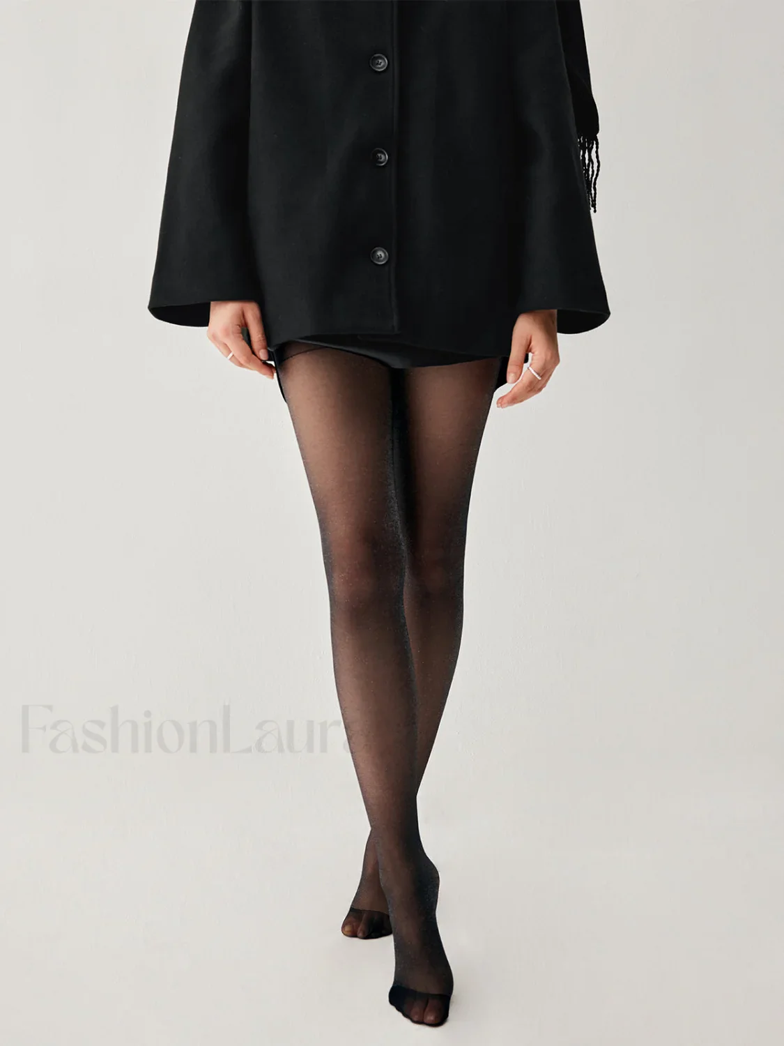 Sequined Charming Sheer Tights - Image 4
