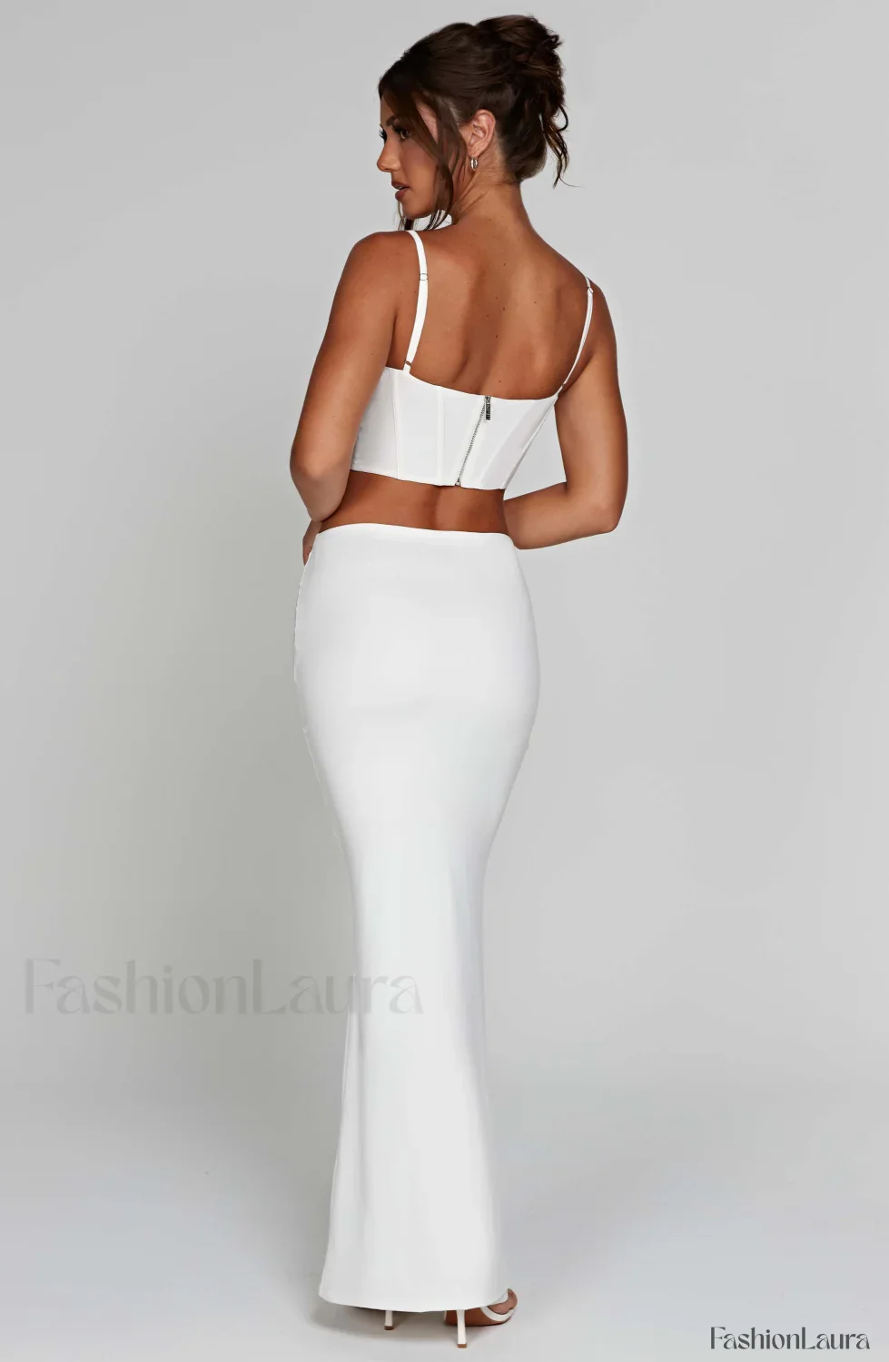 Astrid Maxi Graceful Skirt - White - Image 28