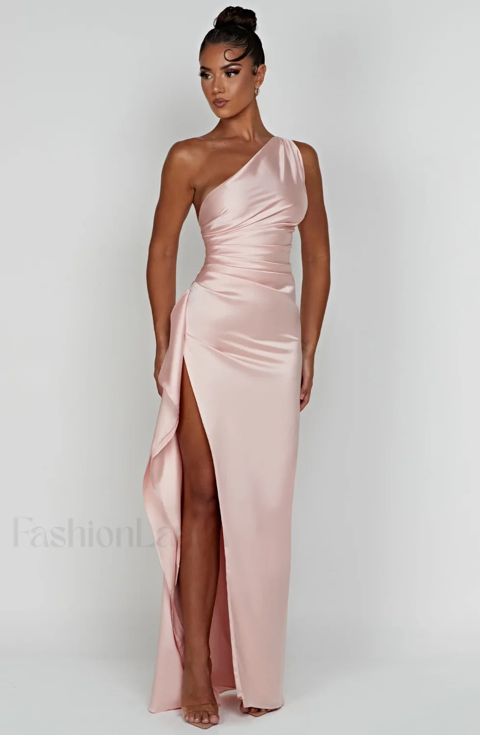 Ariel Maxi Graceful Dress - Blush - Image 6