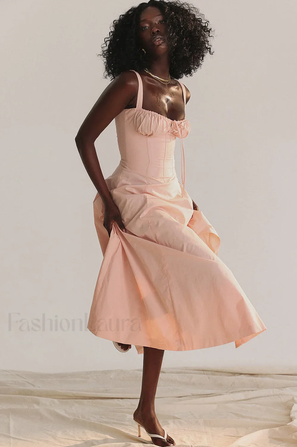 Carmen Elegant Bustier Sundress - Image 106
