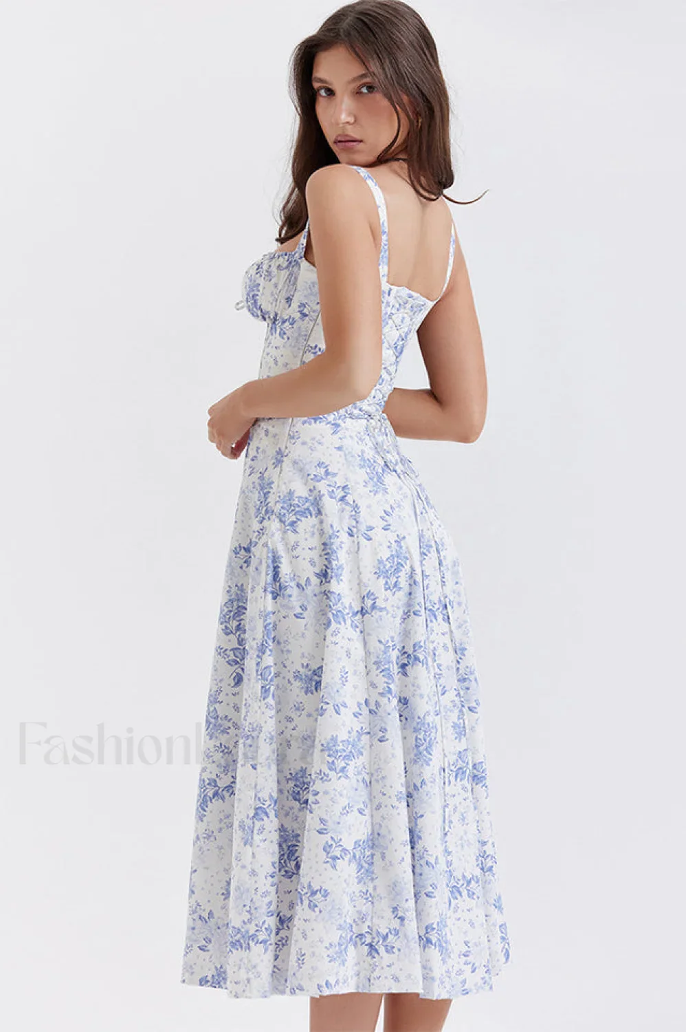 Carmen Elegant Bustier Sundress - Image 117