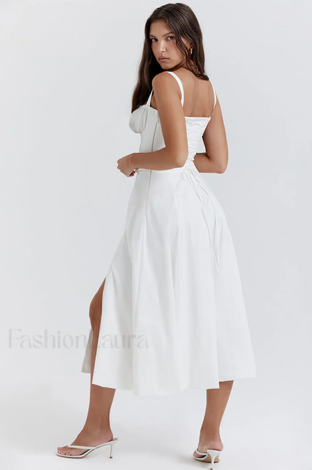 Carmen Elegant Bustier Sundress - Image 120