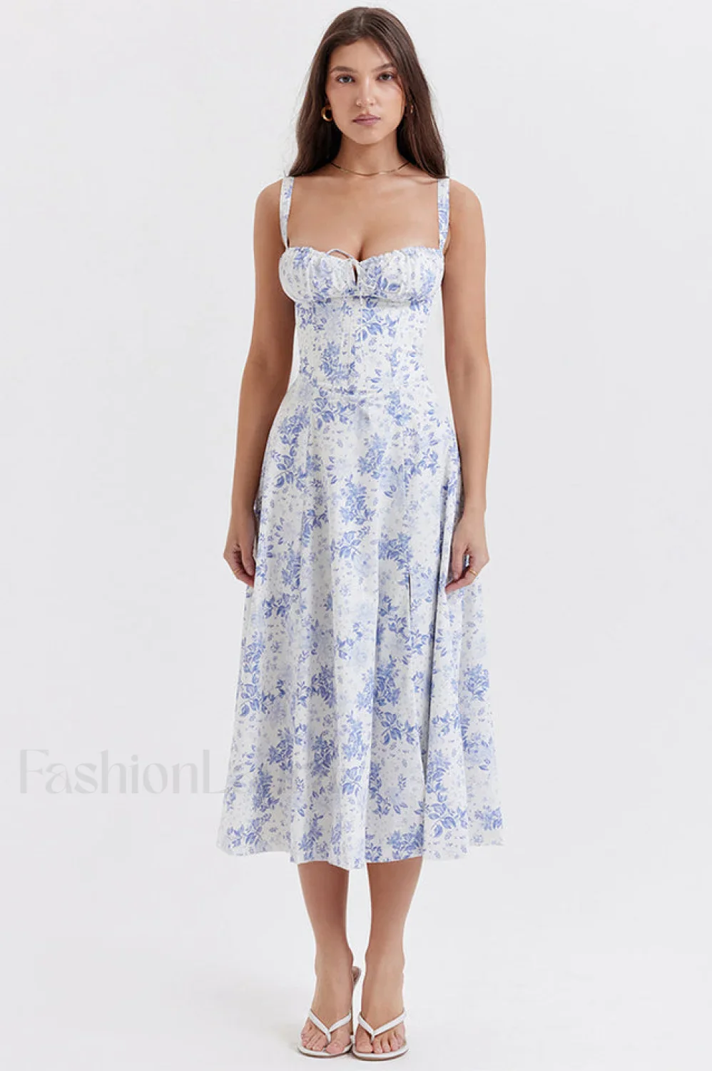 Carmen Elegant Bustier Sundress - Image 124