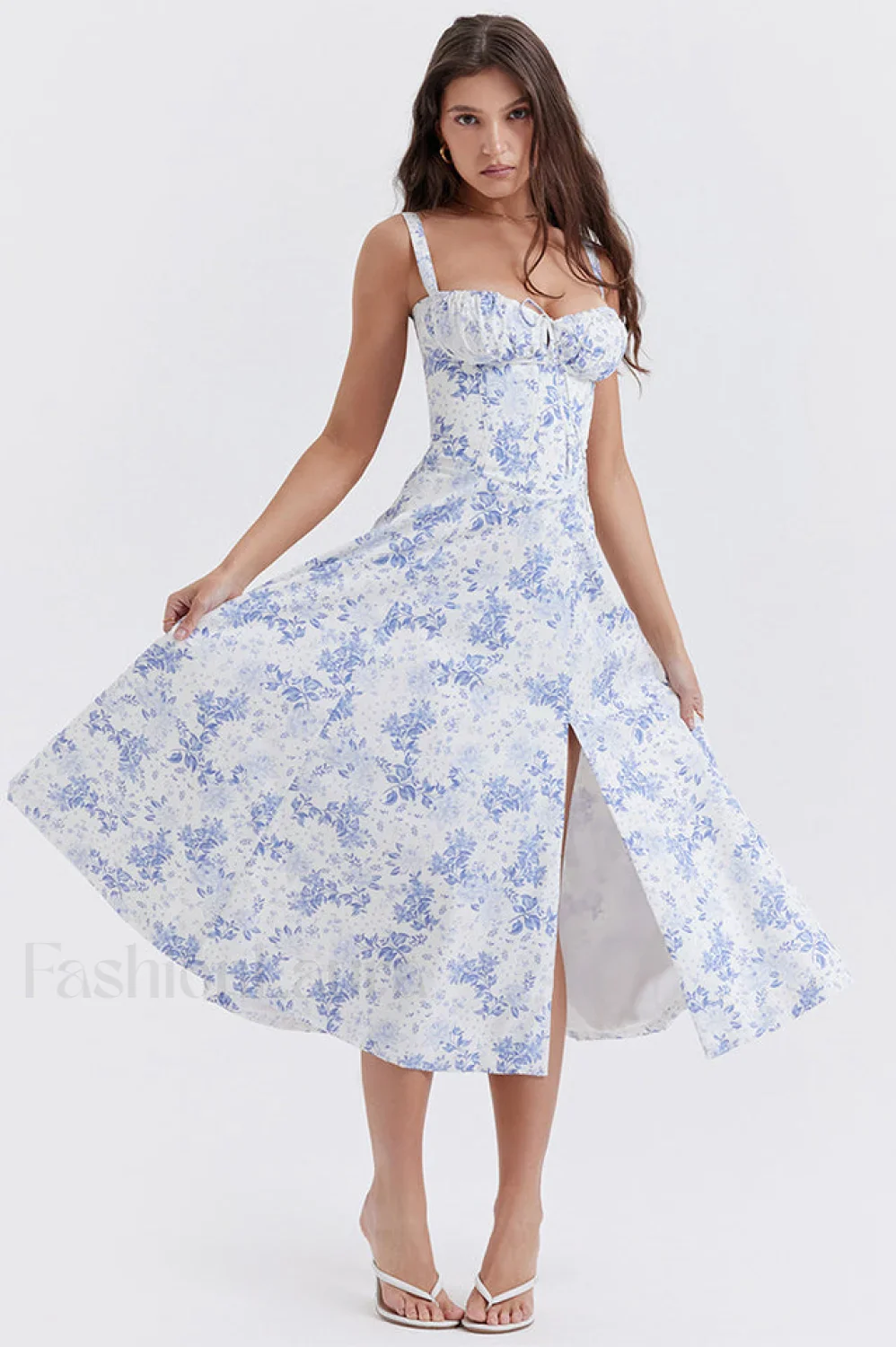 Carmen Elegant Bustier Sundress - Image 125